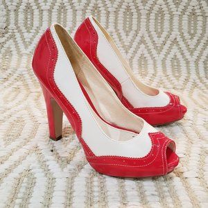 Karolyn Western Peep Toe Pumps